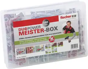 Fischer Meister-Box Duopower - 160 Stück