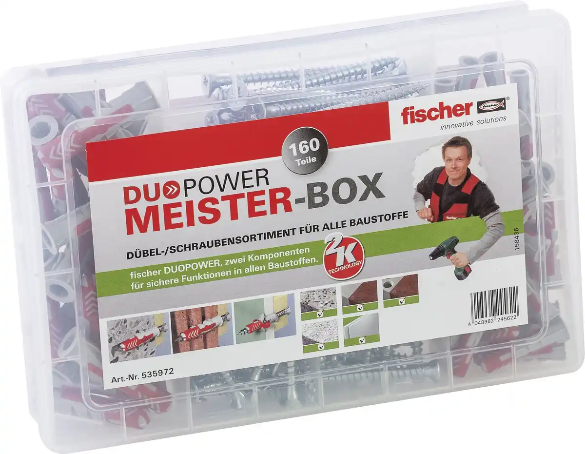 Bild 1 von Fischer Meister-Box Duopower - 160 Stück