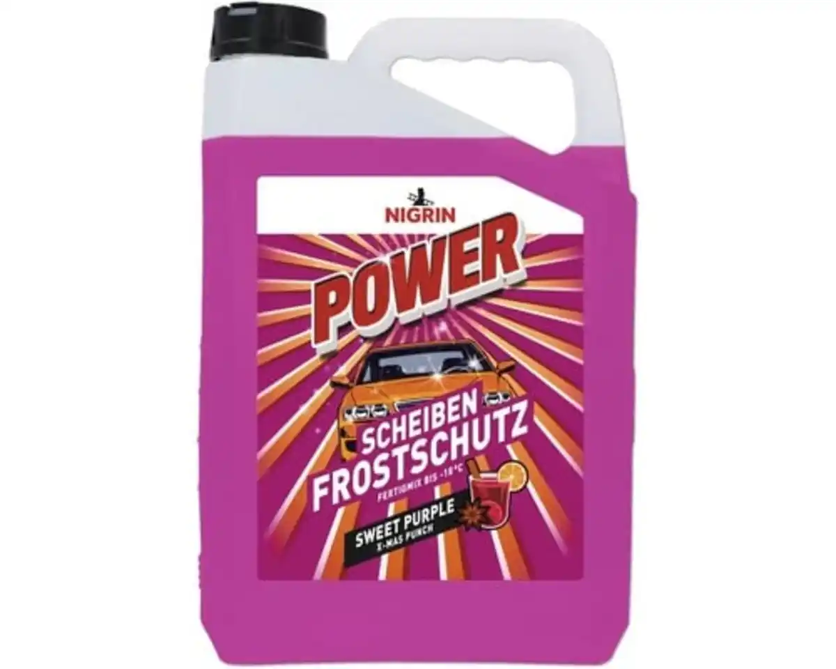 Bild 1 von Nigrin Scheibenfrostschutz Power Sweet Purple bis -18°C gebrauchsfertig 5 L