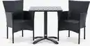 Bild 1 von HOBRO L70 Tisch + 2 AIDT Stuhl schwarz