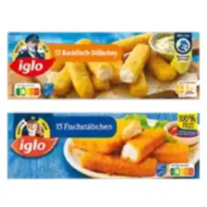 iglo Fischstäbchen oder Backfischstäbchen