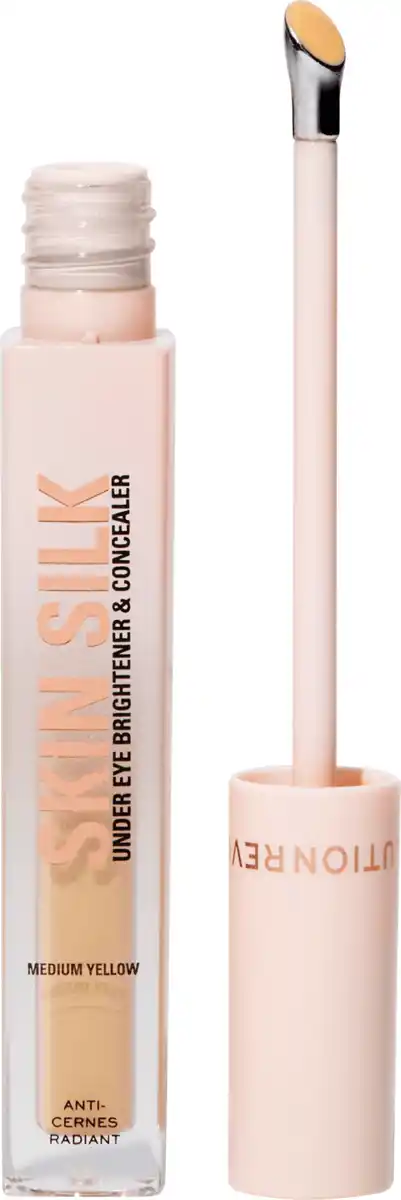 Bild 1 von REVOLUTION Concealer Skin Silk Under Eye Brightener Medium Yellow, 4 ml