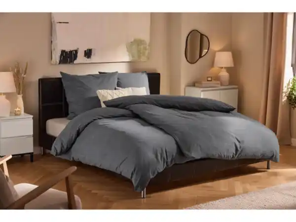 Bild 2 von Livarno Mikrofaser-Satin-Bettwäsche