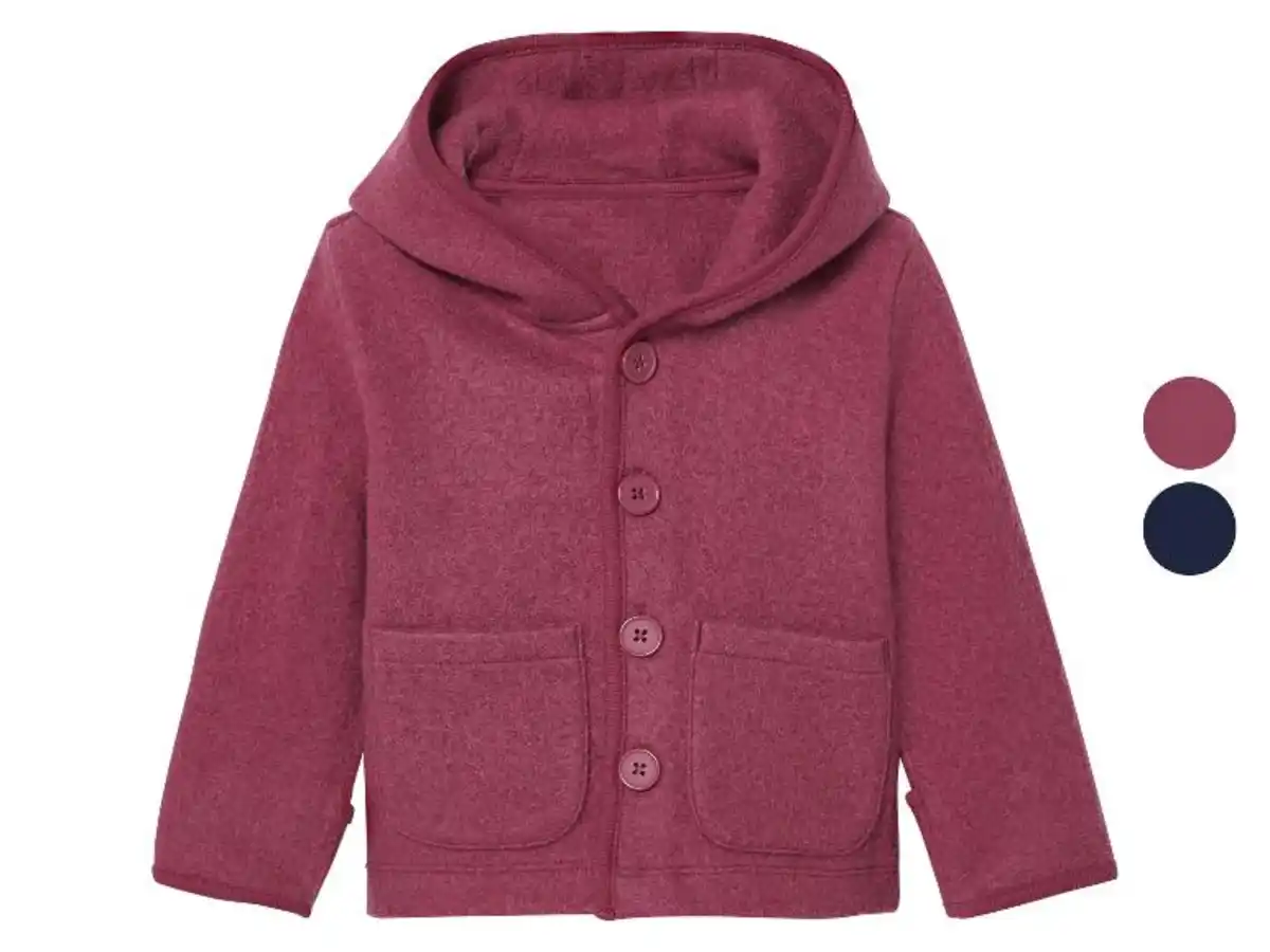 Bild 1 von lupilu® Baby-Jacke, aus reiner Bio-Merinowolle