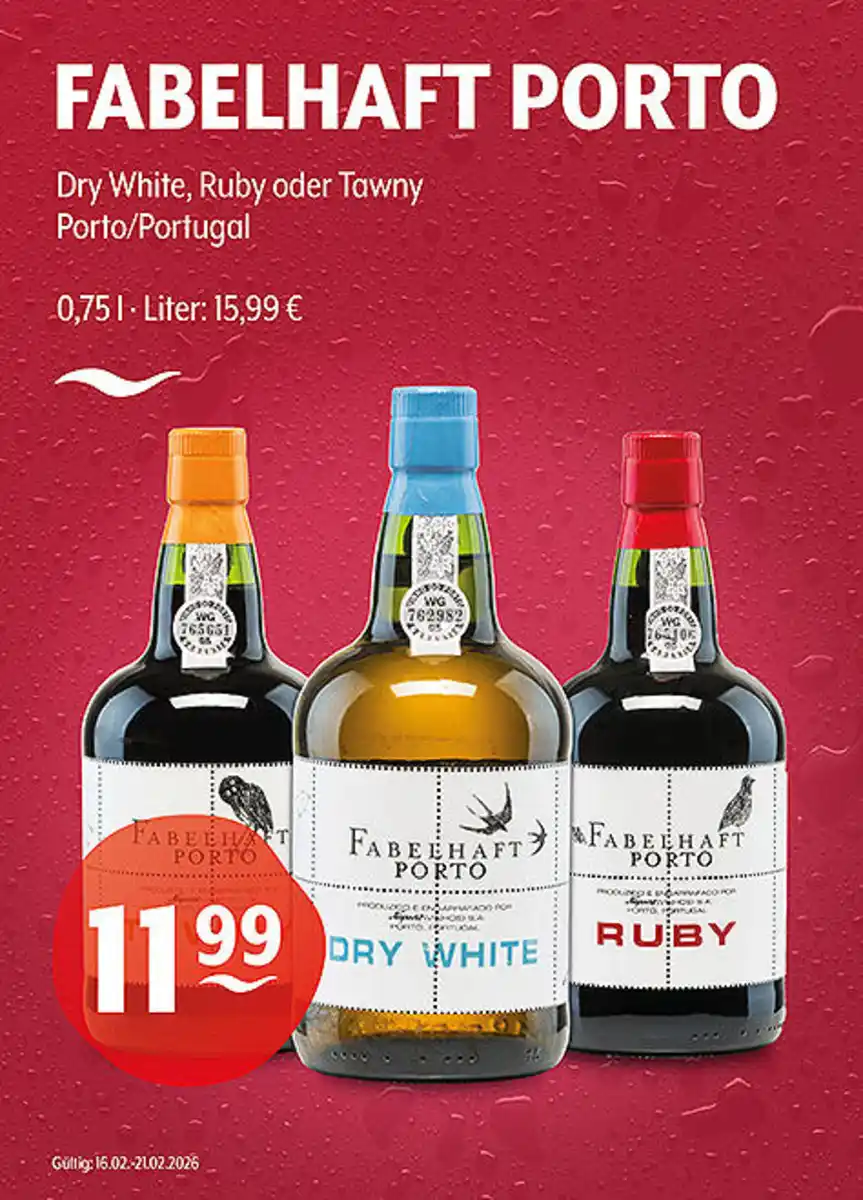 Bild 1 von FABELHAFT PORTO Dry White, Ruby oder Tawny Porto/Portugal