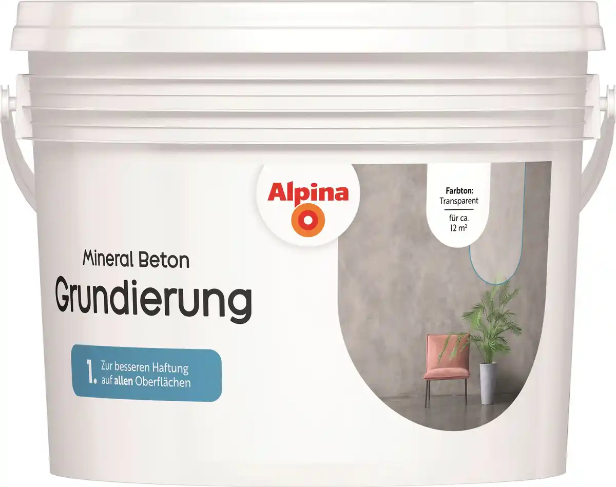 Bild 1 von Alpina Grundierung Mineral Beton 1 L