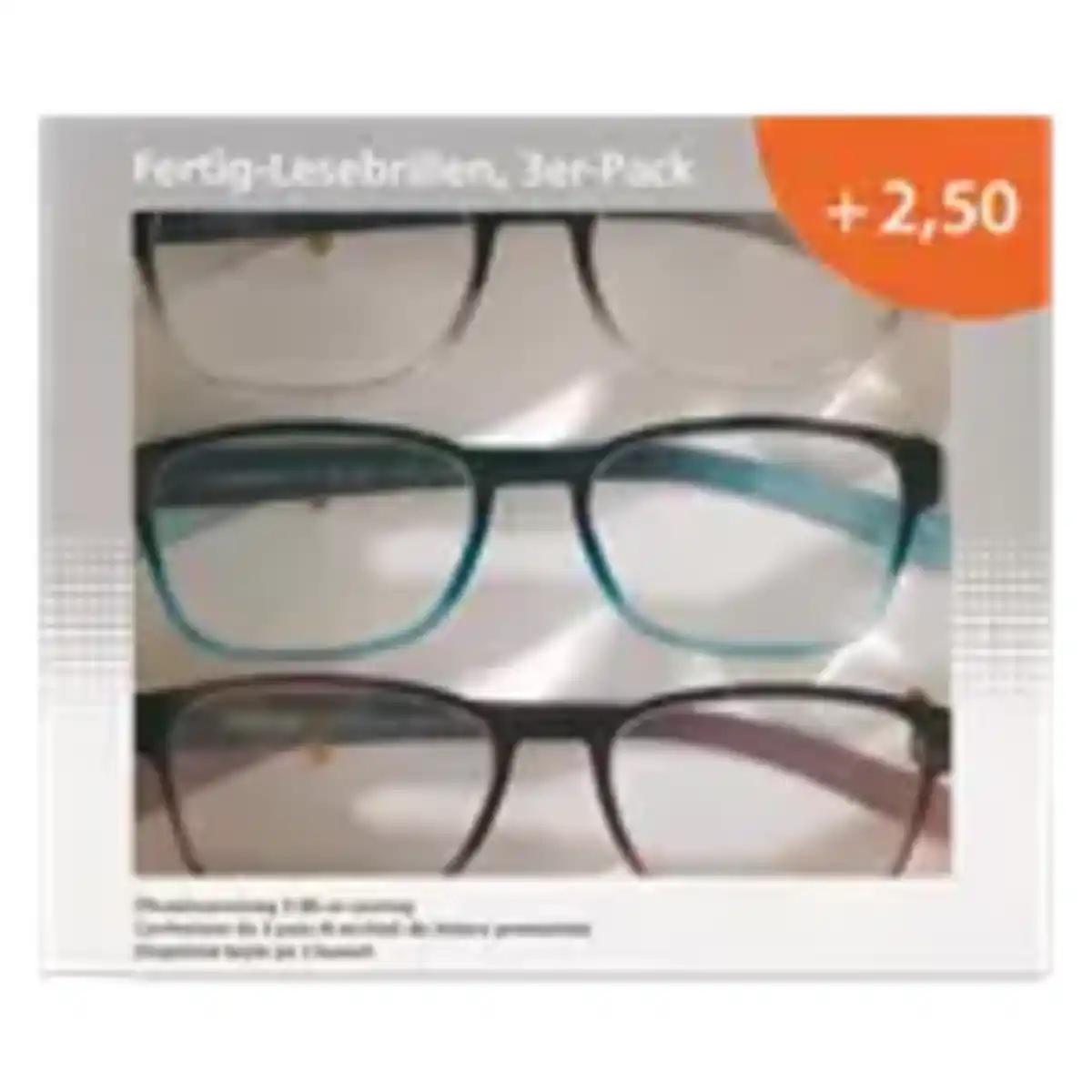 Bild 1 von 3er-Pack Fertig-Lesebrillen