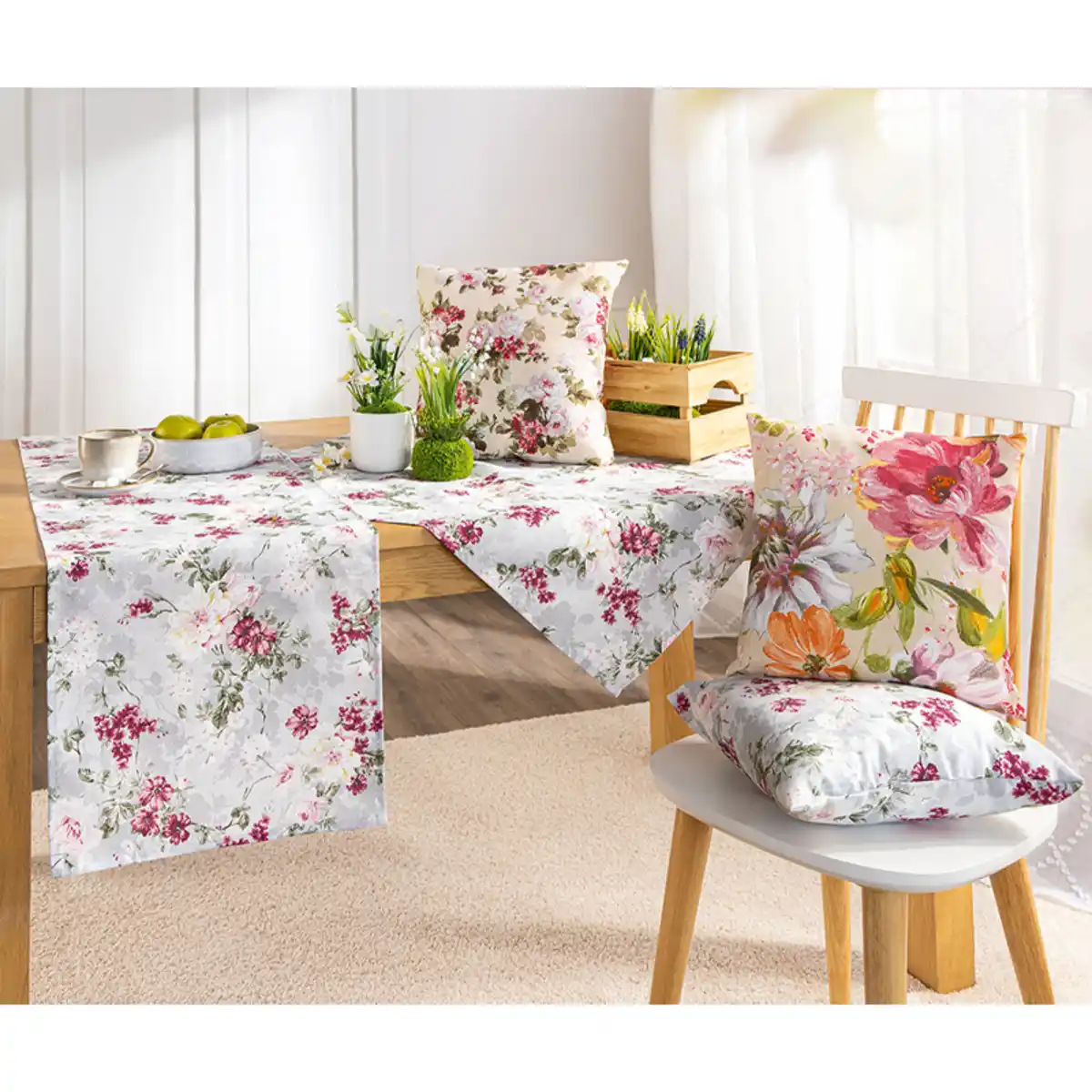 Bild 1 von Bella Casa Mitteldecke / Tischläufer oder Dekokissen