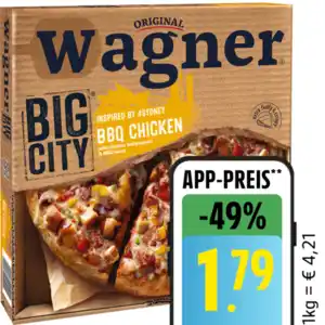 Original Wagner Big City Pizza, Die Backfrische Pizza oder Piccolinis