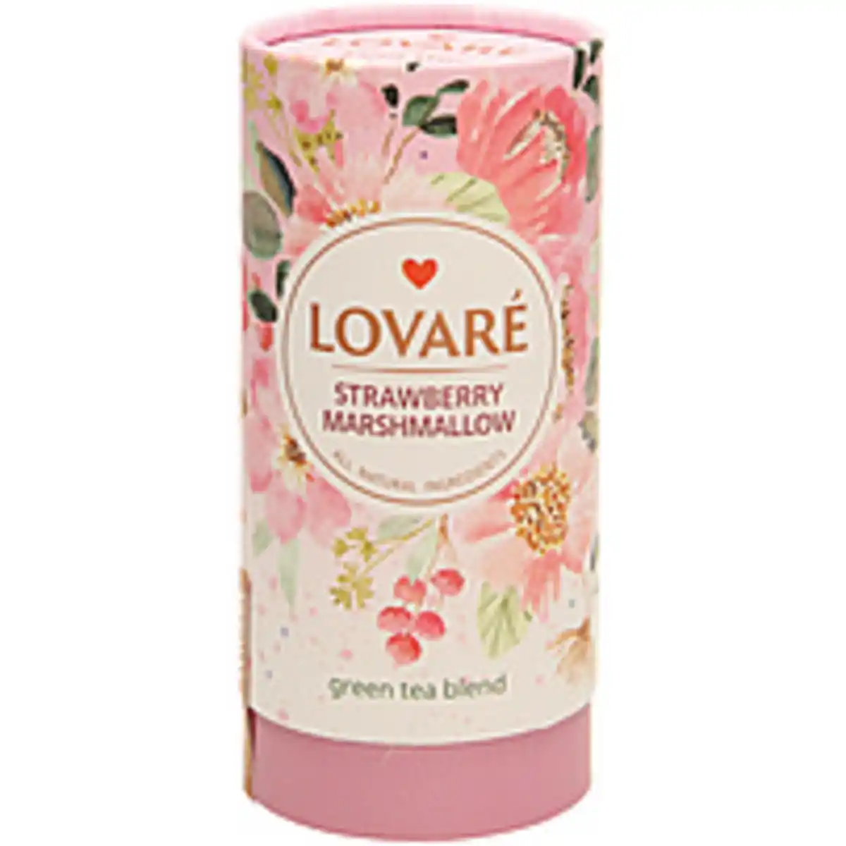 Bild 1 von Lovare-Strawberry marshmallow, Aromatisierter Grüner Tee mit...