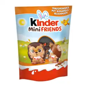 FERRERO Kinder Mini Friends Karamell 122g