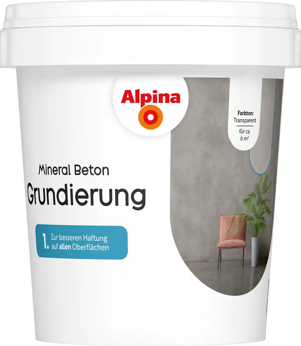 Bild 1 von Alpina Grundierung Mineral Beton 500 ml