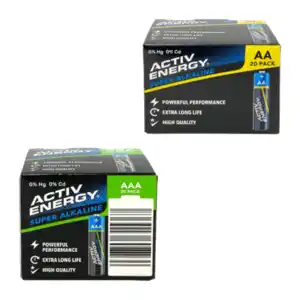 ACTIV ENERGY Alkaline-Batterien