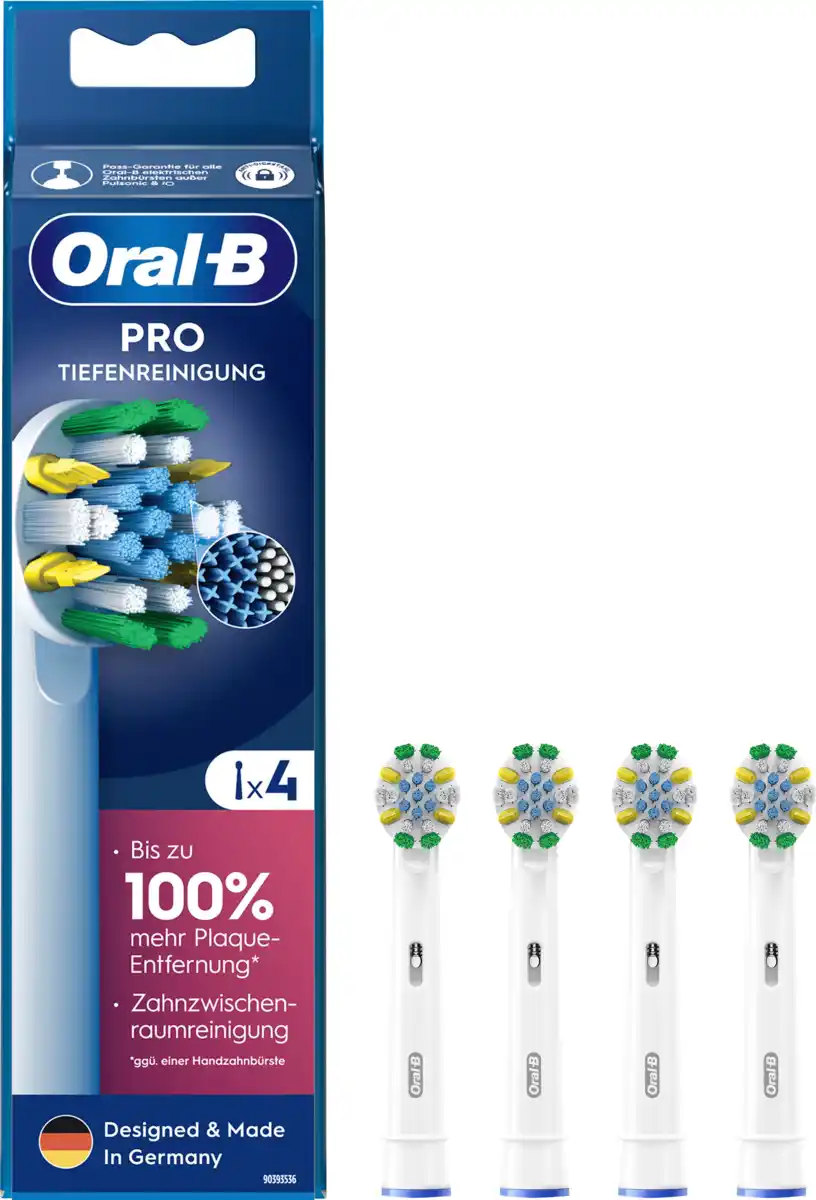 Bild 1 von Oral-B Aufsteckbürsten PRO Tiefenreinigung, 4 St