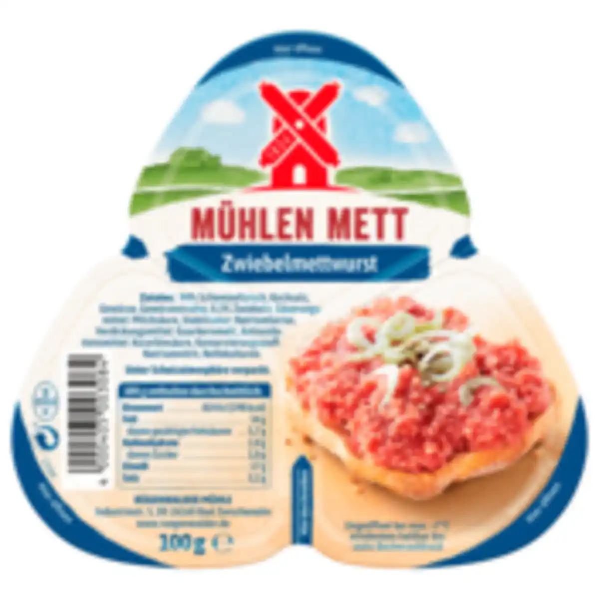 Bild 1 von Rügenwalder Mühlen Mett Zwiebelmettwurst