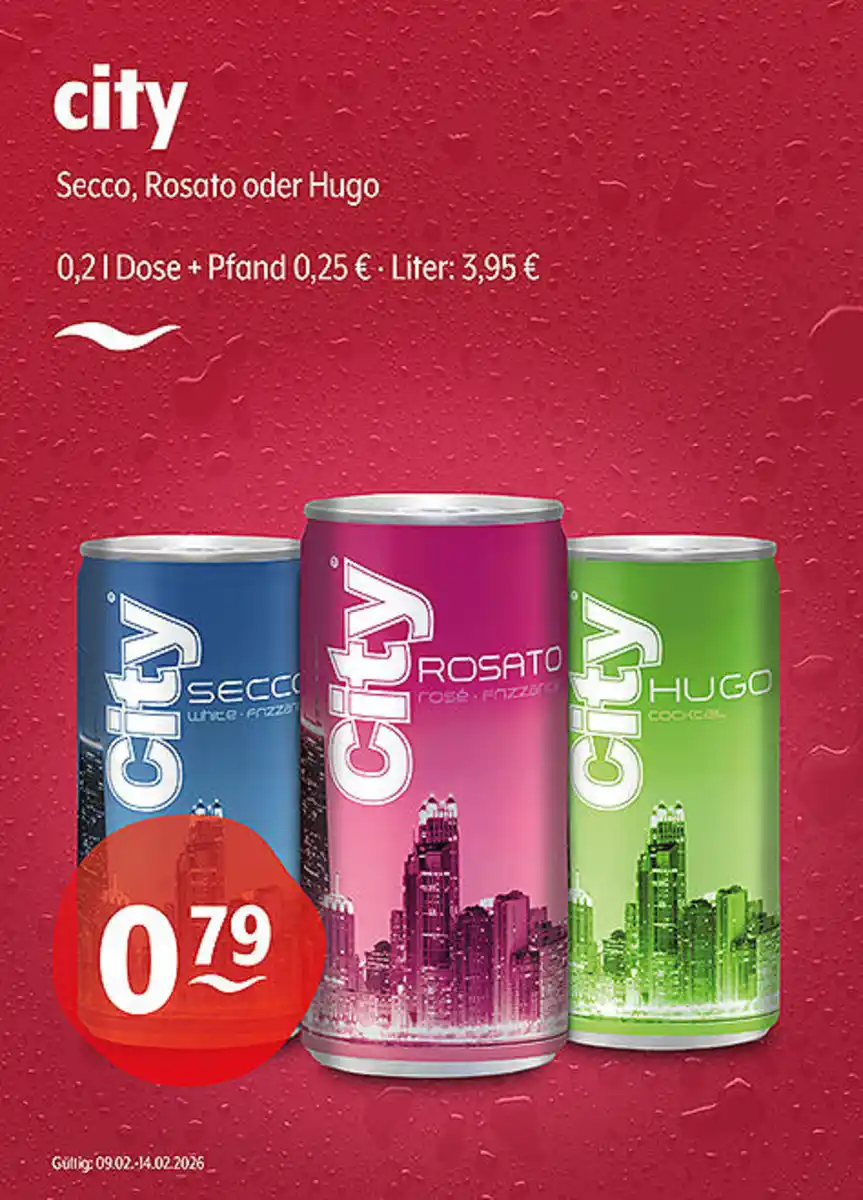 Bild 1 von city Secco, Rosato oder Hugo