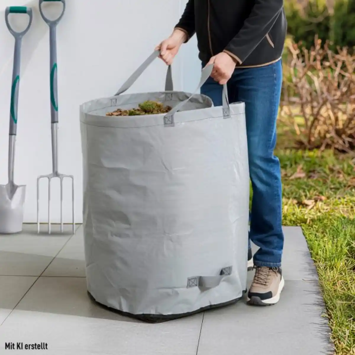 Bild 4 von GARDENLINE Gartenabfallsack