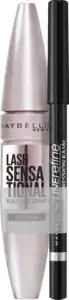 Maybelline New York 2in1 Set Lash Sensational Maskara + Expression Kajal Eyeliner