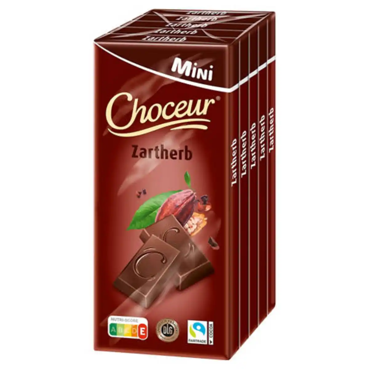 Bild 1 von CHOCEUR Mini Tafeln 200 g, Zartherb