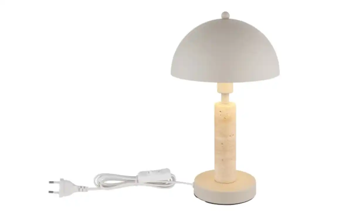 Bild 3 von Tischleuchte Janie, sandfarbig/Travertine-Nachbildung