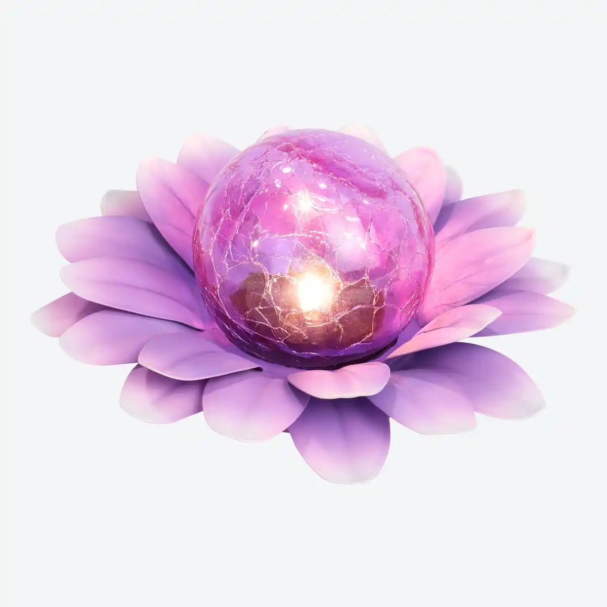 Bild 3 von Solar-Bodenleuchte aus Metall, ca. 18 cm