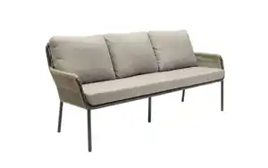 MCA furniture - Gartenbank Como, anthrazit/natur