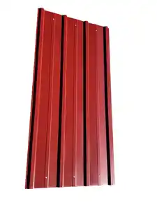 Profi-/Trapezblech - 12er-Set, ca. 117 cm x 57 cm - Bordeaux-Rot