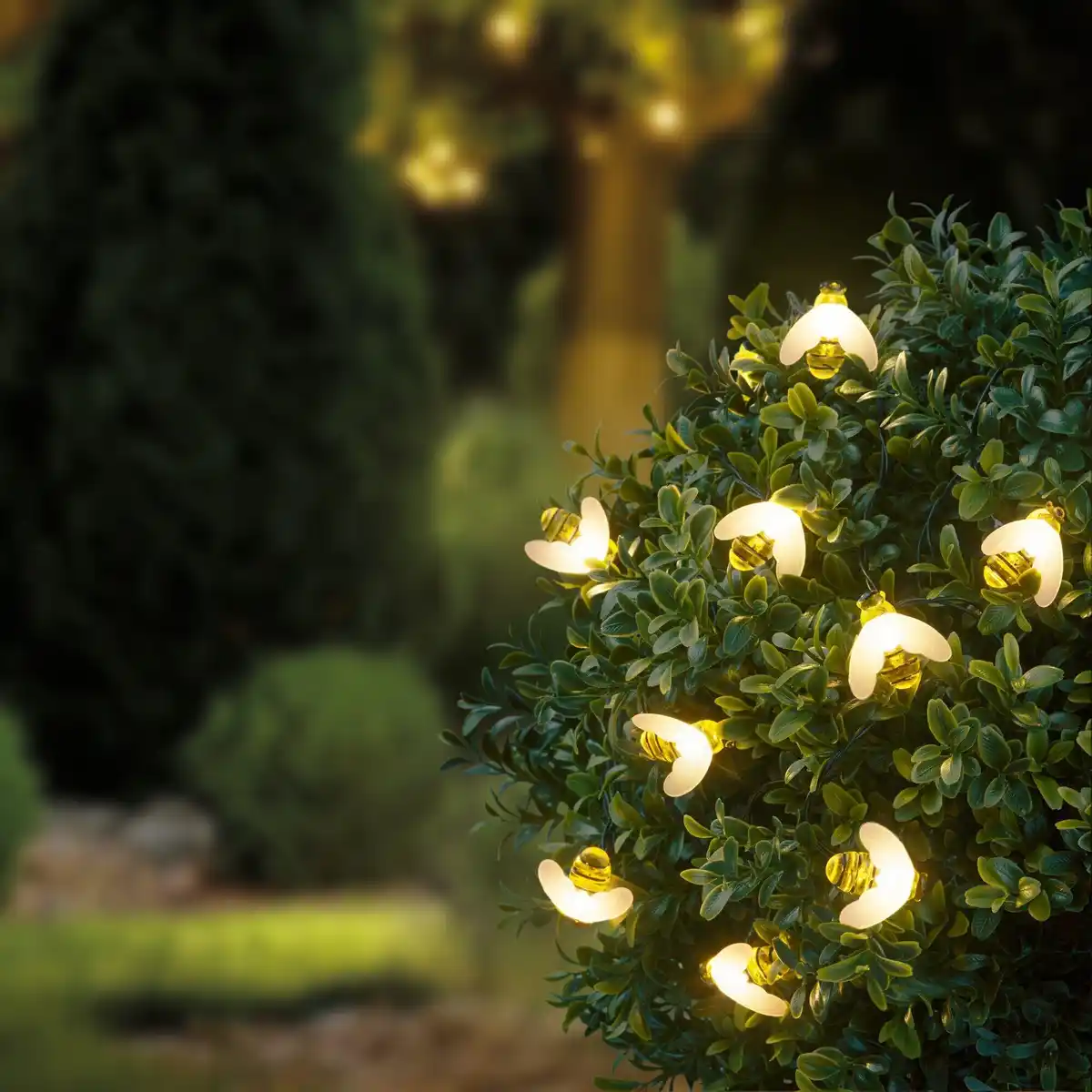 Bild 1 von Solar-Lichterkette mit Erdspieß