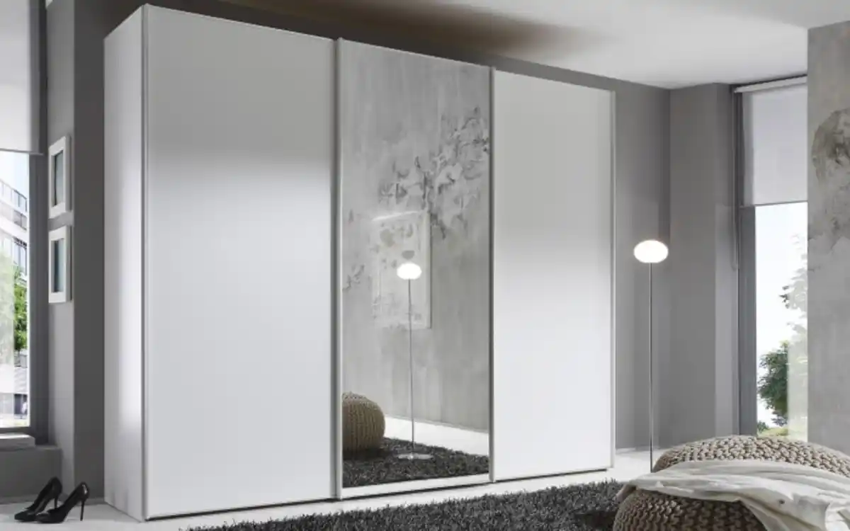 Bild 1 von Staud - Schwebetürenschrank Studioline, weiß, Breite ca. 280 cm