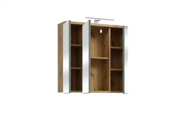 Bild 4 von Forte - Spiegelschrank Veris, Artisan Eiche-Nachbildung/salbeifarbig