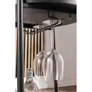 Bild 4 von Bartisch aus Eisen mit Getränkehalterung, ca. 40 x 75 cm - Charcoal