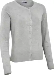 IDEENWELT Feinstrick Cardigan grau Gr. M