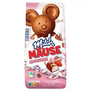 CHOCEUR Milch-Mäuse 210 g, Erdbeere