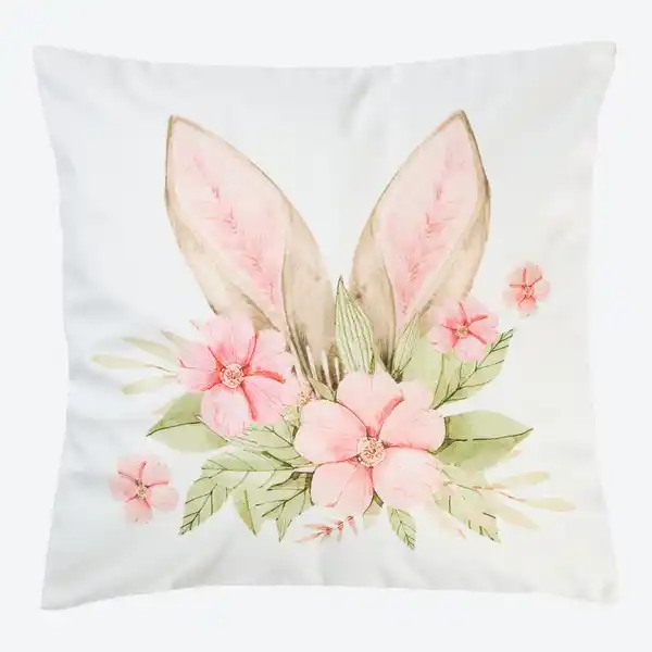 Bild 3 von Kissenhülle mit Hasenohren-Motiv, ca. 40x40 cm
