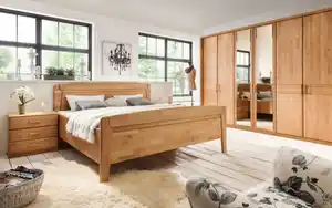 Wiemann - Komfortbett Lausanne, Erle teilmassiv, 180 x 200 cm