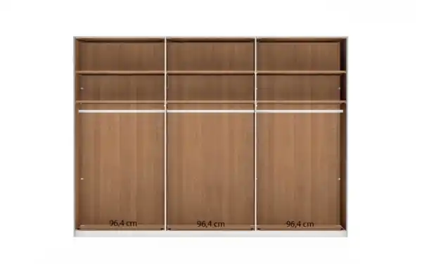 Bild 3 von Wiemann - Drehtürenschrank Lausanne, Erle teilmassiv, 300 x 216 cm