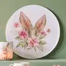Bild 1 von Platzset mit Hasenohren-Motiv, Ø ca. 38 cm