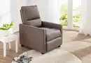 Bild 2 von TV-Sessel Relaxsessel mit verstellbarer Relaxfunktion, gepolstert, ca.  65 x 92 x 100 cm - Braun