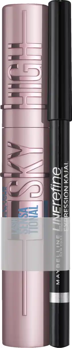 Bild 1 von Maybelline New York New York Set: Lash Sensational Sky High Mascara Waterproof + präziser Kajal