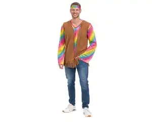 Kostüm Hippie für Männer