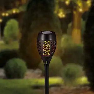 Solar-Fackel mit Flammen-Effekt, Ø ca. 9,5 cm