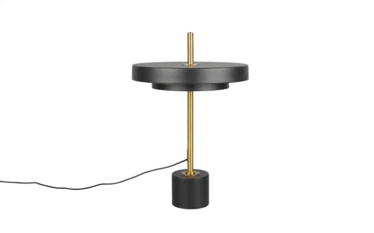 Bild 1 von LED-Tischleuchte Keaton, schwarz/gold, inkl. Sensordimmer