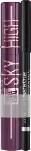 Maybelline New York New York Set: Lash Senational Sky High Burgundy Haze + Expression Kajal Eyeliner 33 Black