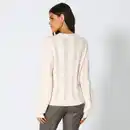 Bild 4 von Damen-Pullover mit Zopfstrickmuster