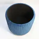 Bild 4 von Sitzhocker mit Stauraum Samt - Blau