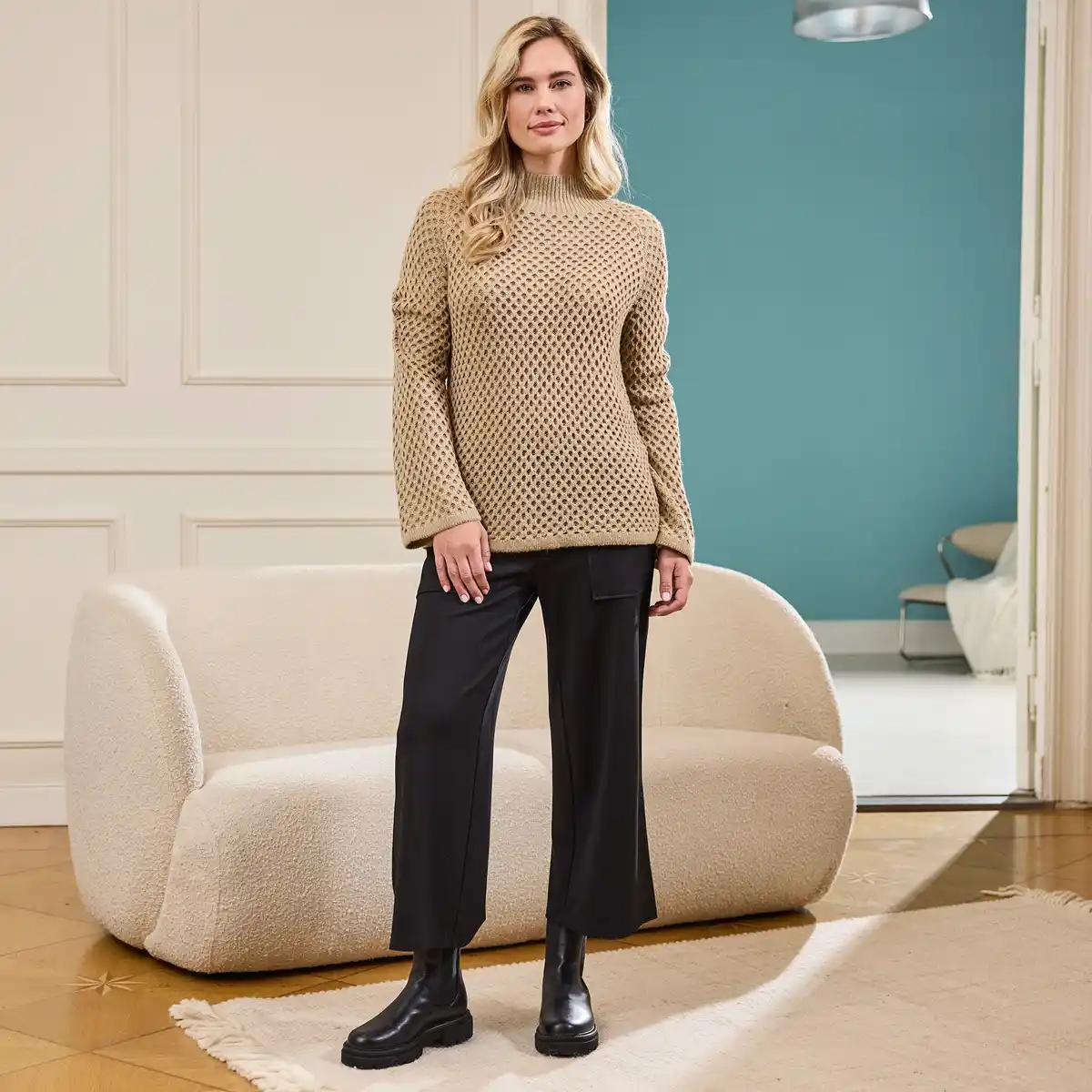 Bild 1 von Damen-Culotte mit Viskose