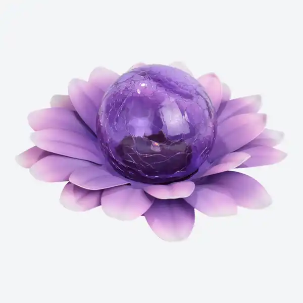 Bild 4 von Solar-Bodenleuchte aus Metall, ca. 18 cm