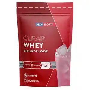 ALDI SPORTS Clear Vegan & Whey 300 g, Whey Cherry