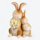 Bild 2 von Deko-Hasenpaar, ca. 8,5x11x15 cm