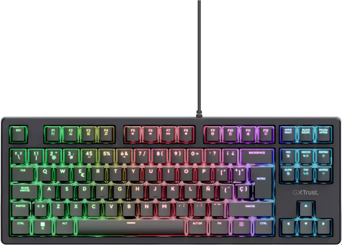 Bild 1 von GXT 864 Cada TKL (DE) Gaming Tastatur schwarz